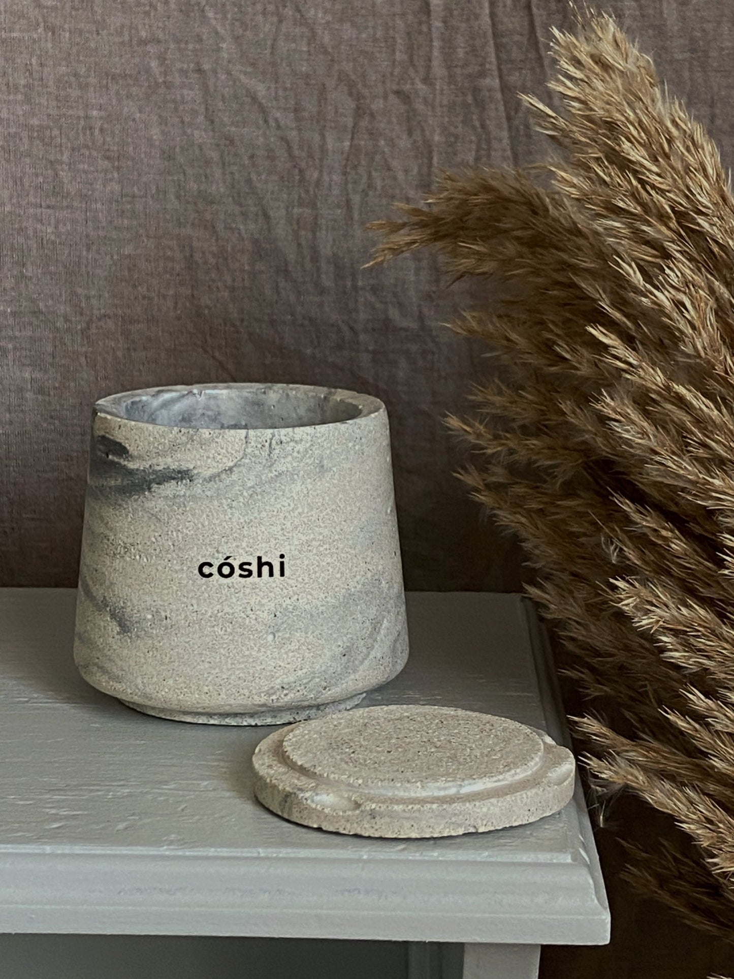 Concrete candle holder - Coshi.store