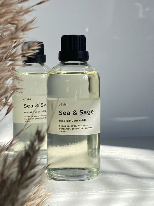Sea & Sage reed diffuser refill - Coshi.store