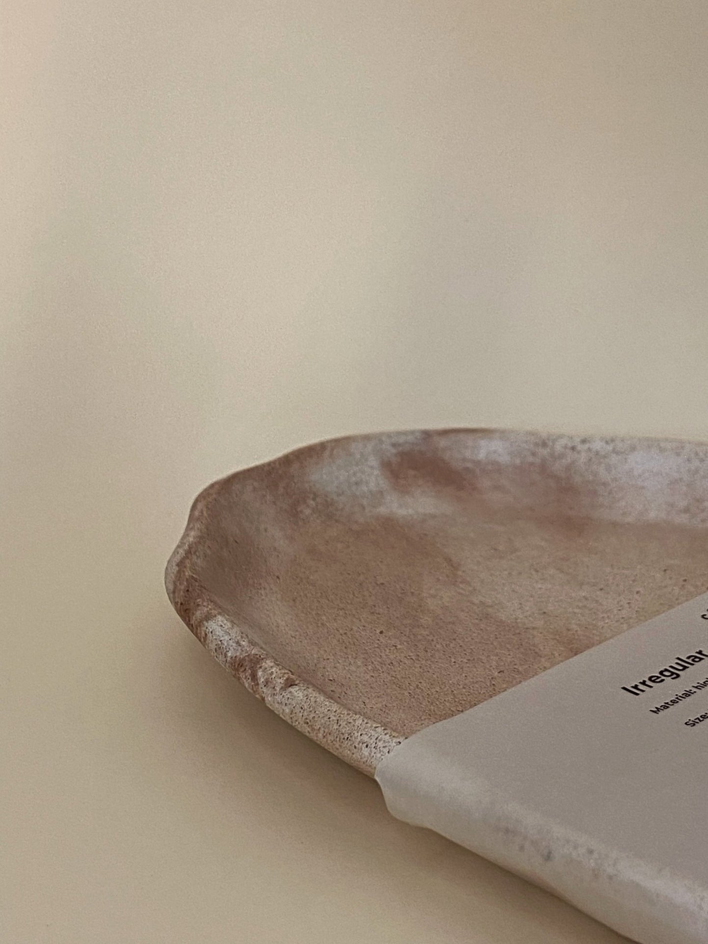 Large irregular shape concrete tray - Coshi.store